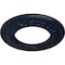 Ekena Millwork Salem Ceiling Medallion (Fits Canopies up to 7 1/8"), 13 1/4"OD x 7 1/8"ID x 7/8"P, Midnight Dream CM13SAMDF - alternate 2